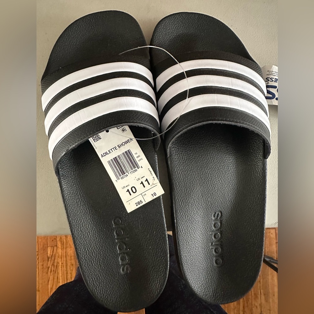 Adidas shower slides